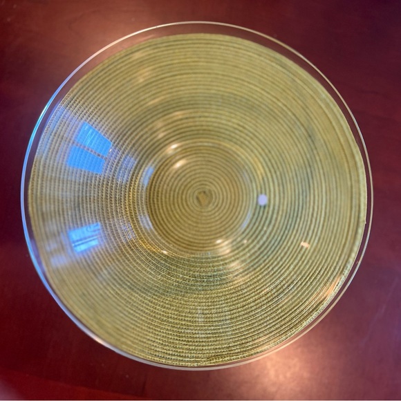 Tiffany & Co. 12” Glass Bowl - Picture 9 of 9